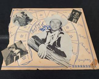 Lot # : 161f - Roy Rogers western film actor and musician
