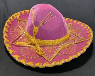Lot # : 272f - Vintage Selene Mariachi Charro sombrero
