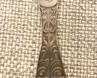 Sterling antique ribbon threader