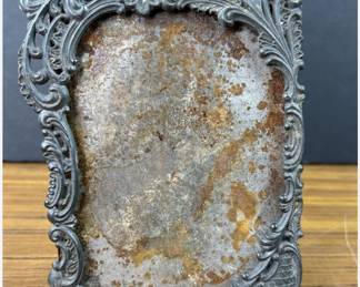 Victorian table frame in need of polishing