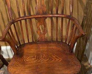 One of four/Windsor arm chairs