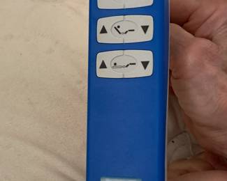 Antique twin solid wood bed frame, Sealy Adjustable Mattress