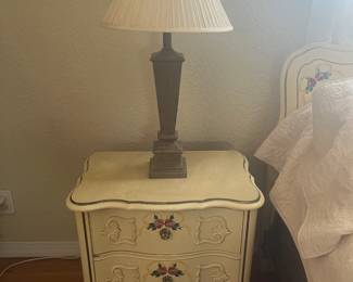 Pair of Basset French Provincial nightstands