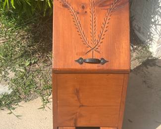 Antique potato and onion bin