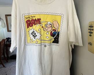 Vtg Popeye t-shirt, size XL