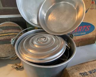 VINTAGE CAMPING POTS