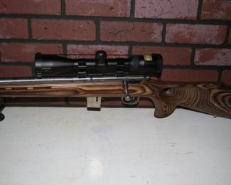 Savage 93R17  Left Hand Nikon Scope .22LR