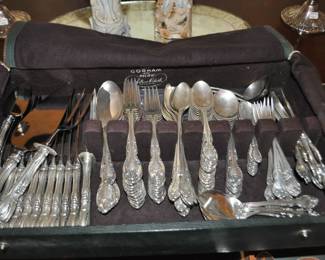 Gorham Sterling flatware Melrose pattern