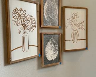 Wood/Metal Wall Art Frames