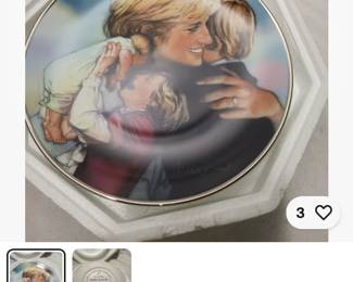 I have a set of 8 Diana Princess of Whales Porcelain plates.
