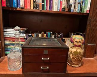 Calligraphy Box and Russian Doll