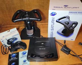 001 SEGA Saturn Console Controllers