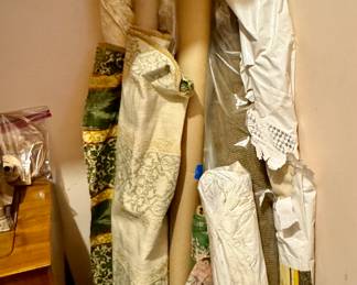 Upholstery remnant rolls