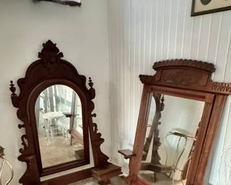 Victorian and Eastlake dresser mirrors