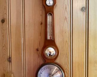 Antique barometer