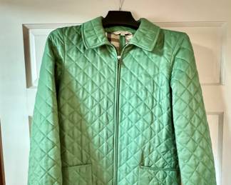 Burberry quilted jacket small