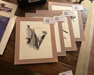 Signed Bird Art Prints