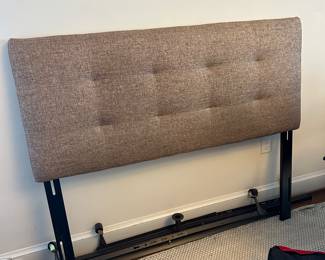 Queen headboard and bedframe