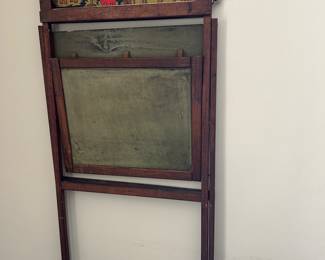 Vintage Childs Desk Chalkboard Decor