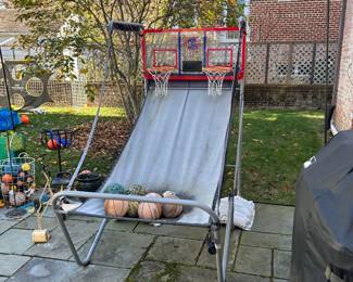 Pop-a-Shot! Needs a little Clorox, but we couldn't stop playing all week!