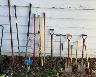 Assorted tools -- $8 large and $4 small