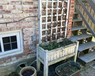 Trellace and Planters