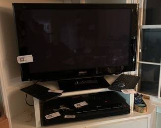 TV, Blueray Player, Sound Bar, Keyboards