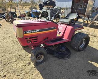 502  Murry 18HP 42in 5 Speed Heavy Duty Transaxle Ride along Lawn Mower 