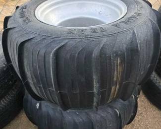 2108  2 VW Wide 5 Wheels with Paddles 