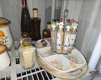 3286  Glass and Platters 