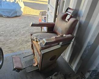 3200  Vintage Koch Barber Chair 