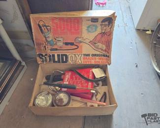 3372  SolidOx Solid Oxygen Propane Portable Welding Torch Kit 