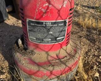 4020  High Pressure Hydraulic Pump 