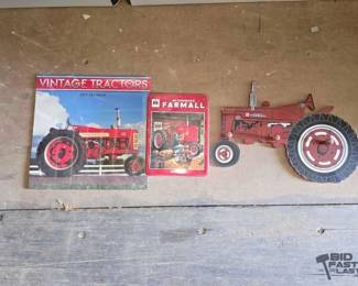 3320  Farmall 2017 Calendar, Puzzle Tin, and Keychain Holder 