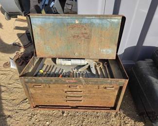 2026  Metal Tool Box with Tools 