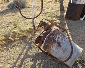 4016  Cemet Mixer with Electric Motor 