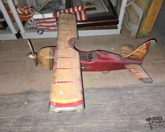 3360  Wooden Model Airplane 
