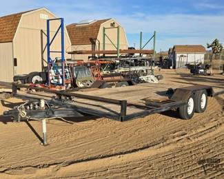 250  Single Car 2 Axel Trailer 