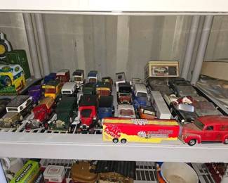 3338  Model Cars and Coin Banks 