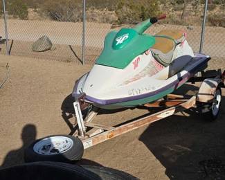 108  SeaDoo XP with Single Axle Trailer 