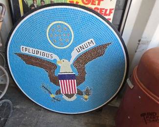 3408  Seal of the United States Mosaic Art 