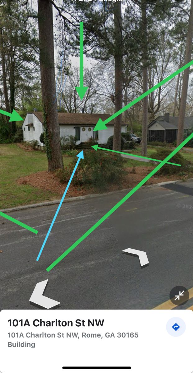 Just passed Leland Ave on the left.
Come On!