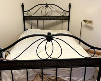 Modern Steel Bed with Air Mattress