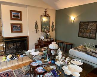 Vintage and Antique dining and cocktail parts. 