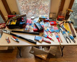 Pliers and Hammers and Brushes..oh my!