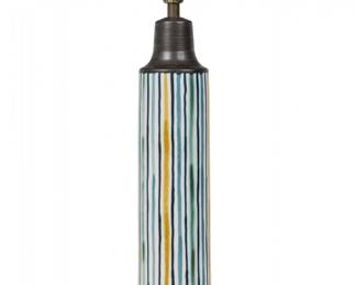 Lotte and Gunnar Bostlund Mid-Century Ceramic Lamp
