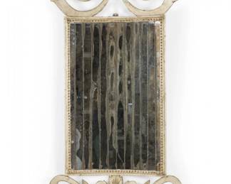 Venetian silvered wood mirror