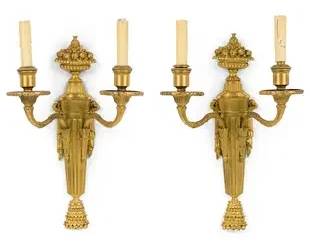 Pair EF Caldwell sconces, signed