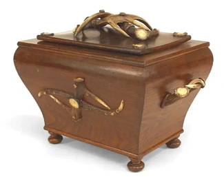 Black forest oak and horn cellerette