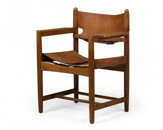 Borge Mogensen "Spanish" dining armchair
